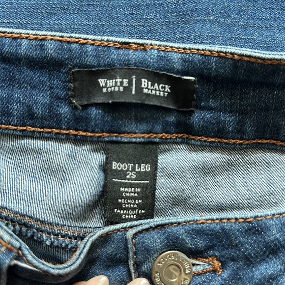 white house black market boot leg jeans - Picture 3 of 3
